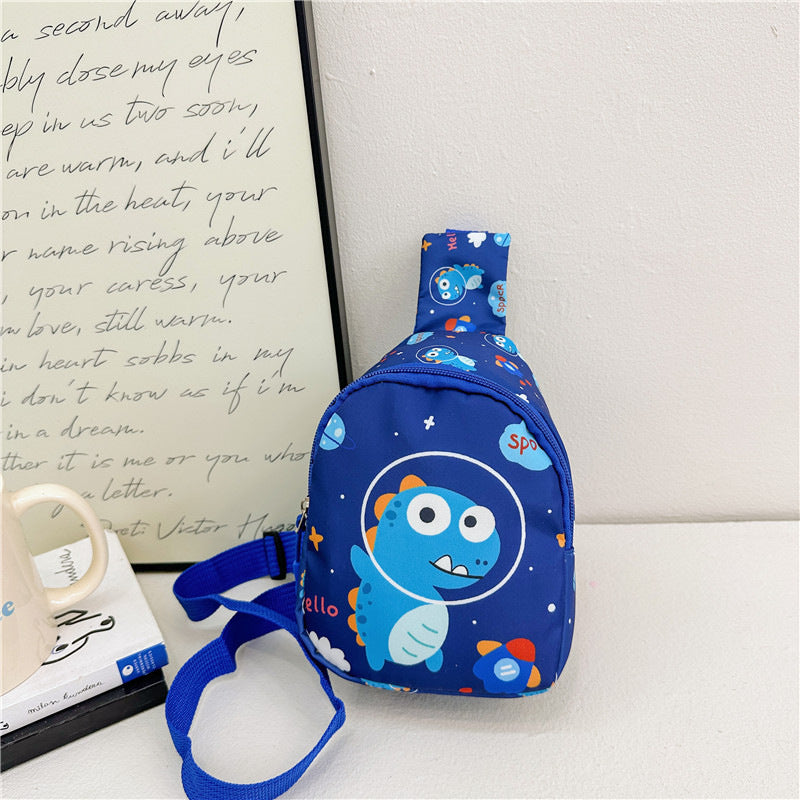 Children's Cute Cartoon Boys Simple Single Change Children's Waist Packs