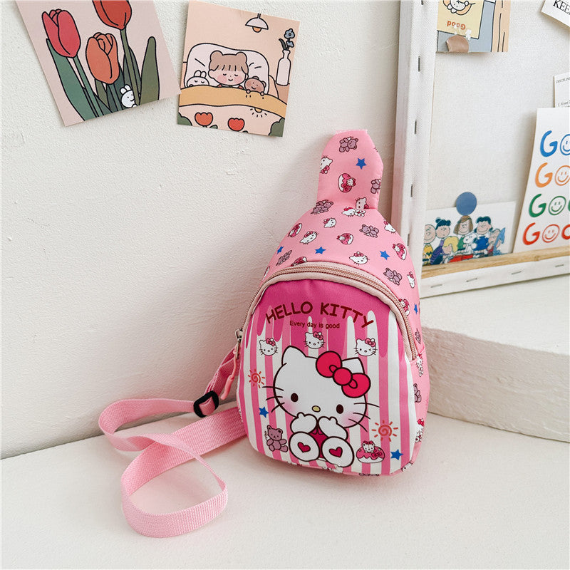 Children's Pretty Glamorous Cute Cartoon Primary Children's Waist Packs