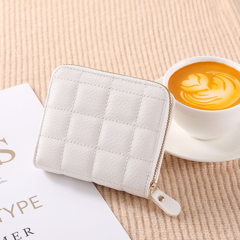 Women's Simple Style Retro Small Refined Mini Ladies Wallets