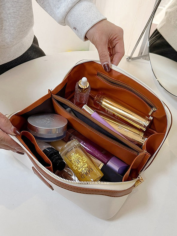 Sacs à cosmétiques de stockage de Classification de soins de la peau portables de haute qualité pour femmes