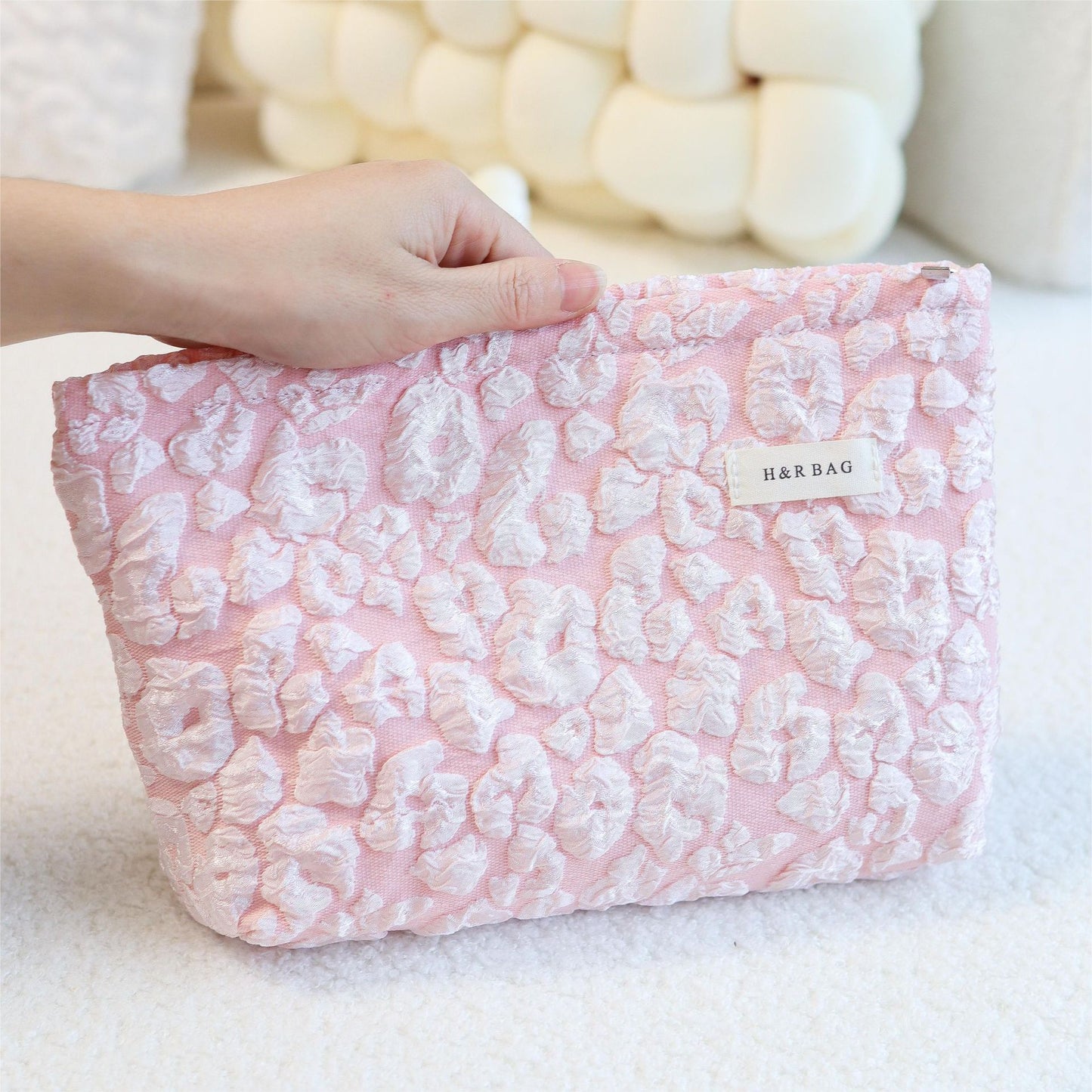 Capacity Skin Care Storage Pink Fresh Cosmetic Bags