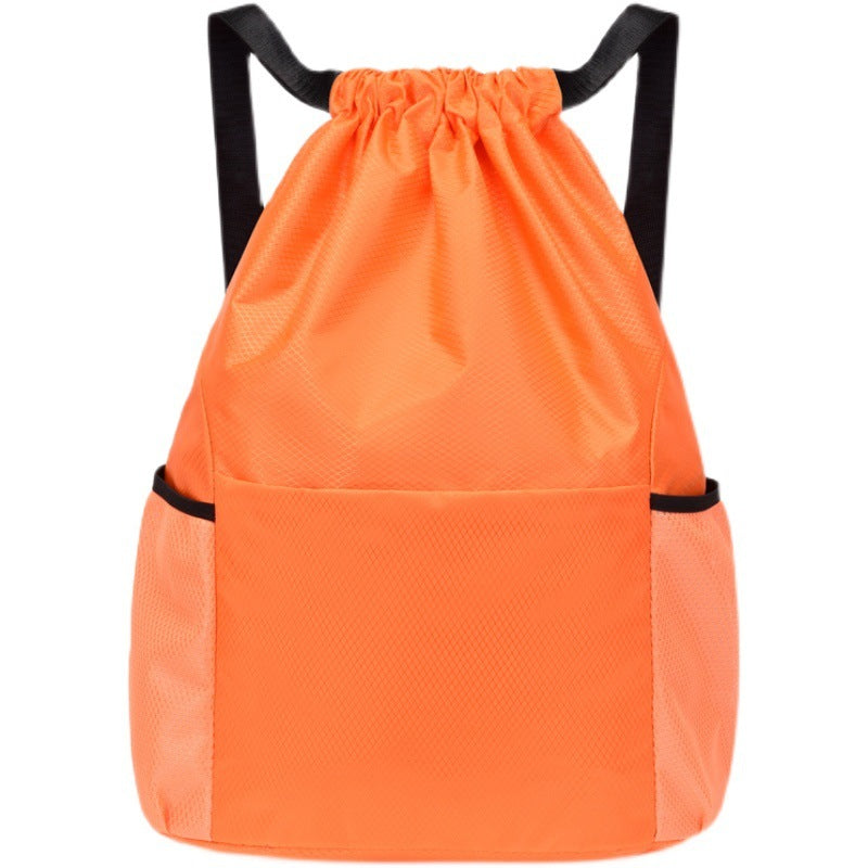 Women's Basketball Fashion Trend Lightweight Drawstring Pocket Backpacks