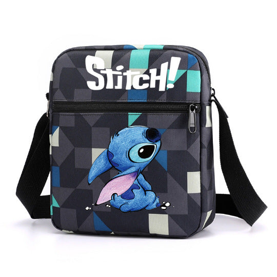 Comfortable Graceful Star Stitch Lunch Box Elementary School Students' Schoolbags