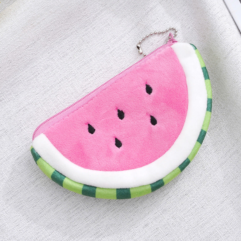 Children's Cute Watermelon Hanging Decorations Night Market Coin Purses