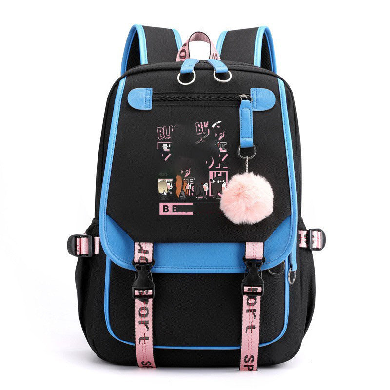 Park Kim Starry Sky Korean Style Backpacks