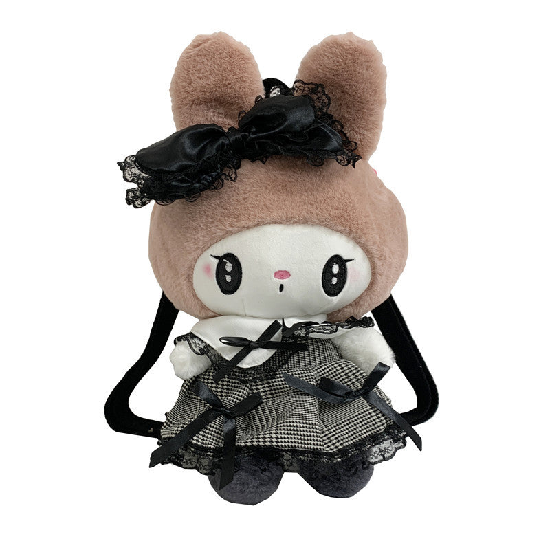 Cute Skirt Clow Doll Female Sweet Backpacks