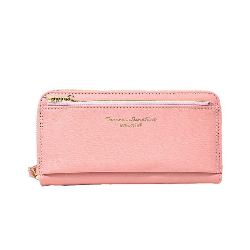 Women's Fashion Korean Style Multifunctional Clutch Simple Ladies Wallets