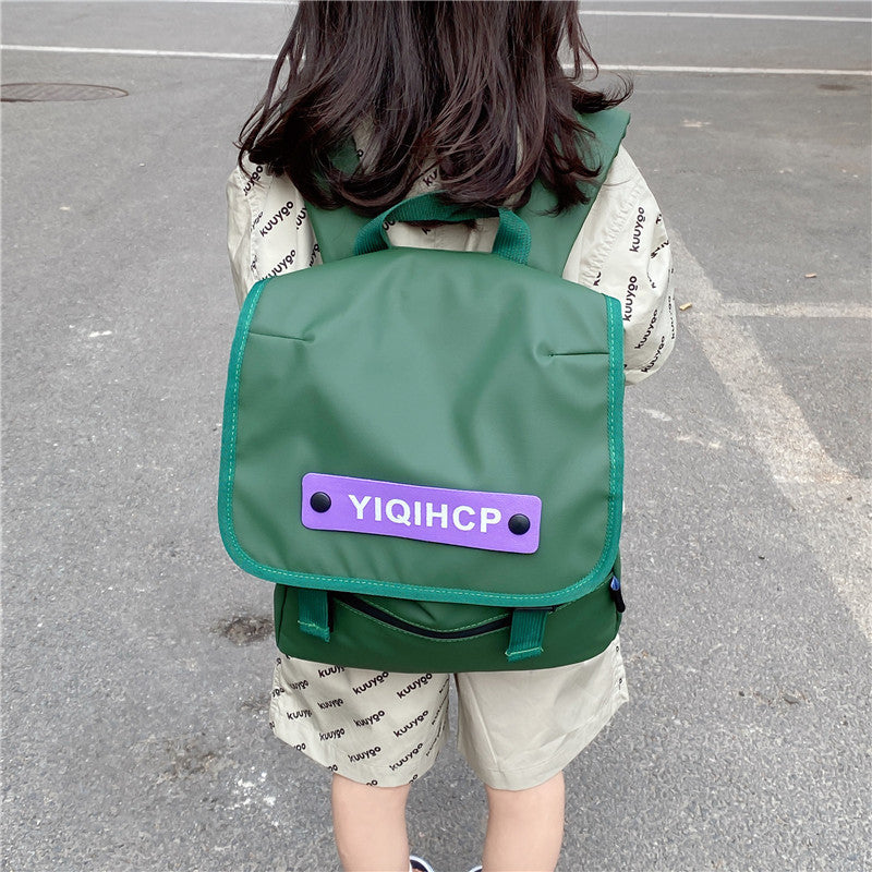 Children's Fashionable Simple Large Capacity Lightweight Trendy Children's Backpacks