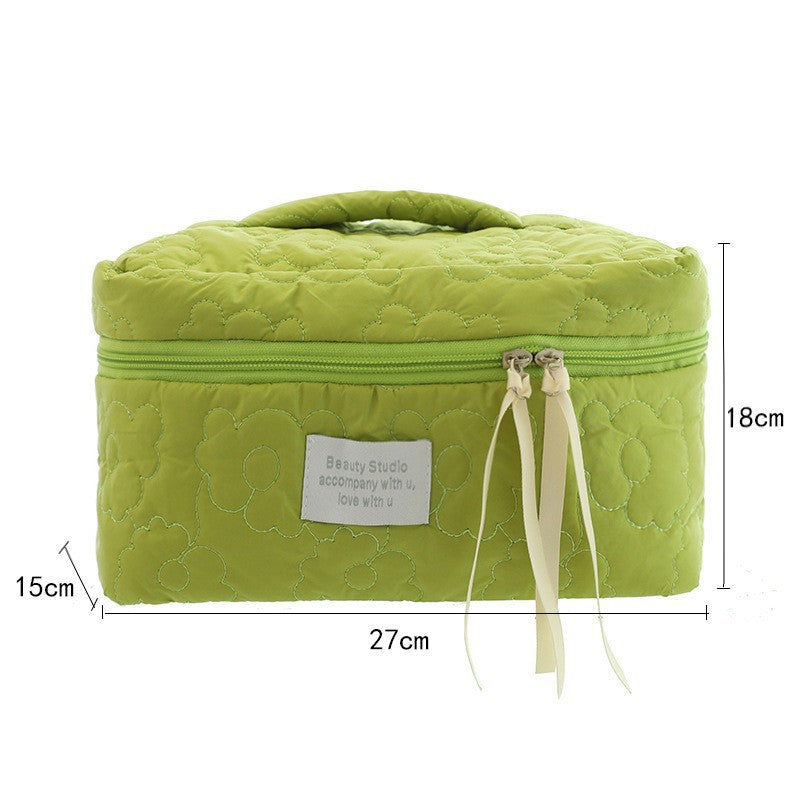 Wind Candy Cute Flowers Large Capacity Soft Cosmetic Bags