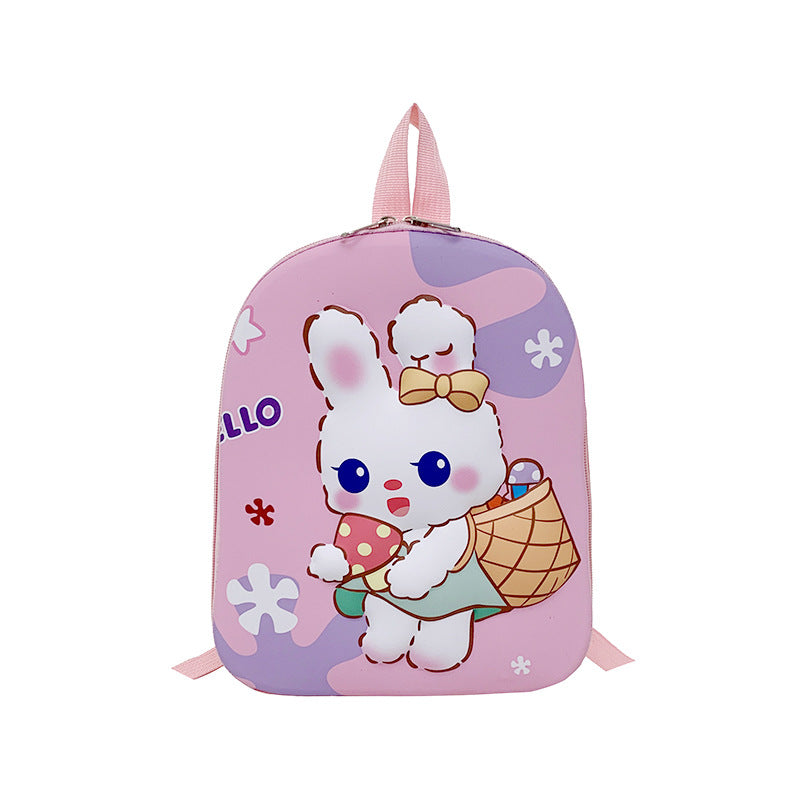 Strawberry Bear Cartoon Cute Boys Hardshell Children's Backpacks