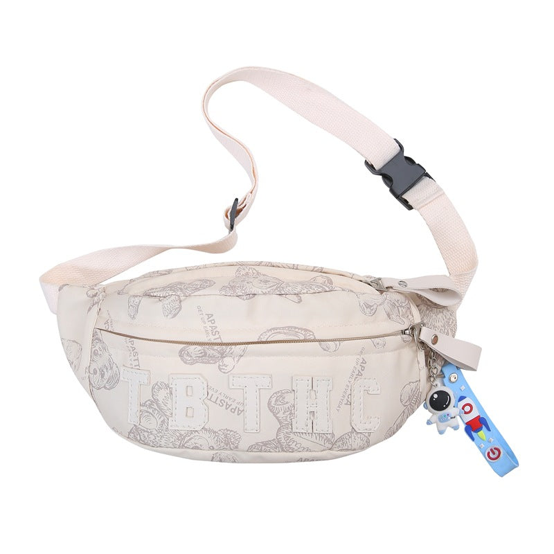 Women's & Men's & Korean Bear Iti Trendy Couple Waist Packs