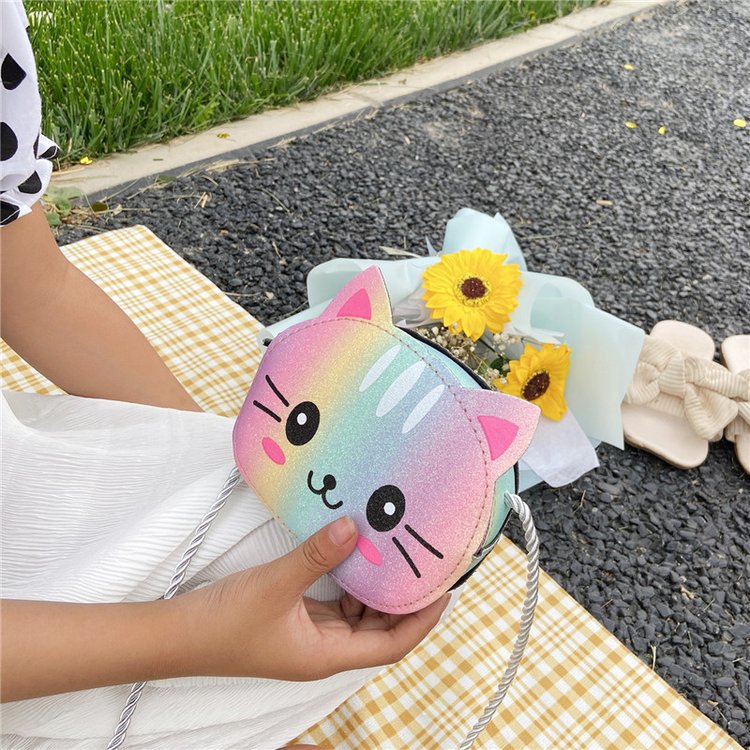 Children's Cartoon Cute Out Princess Change Packet Children's Shoulder Bags