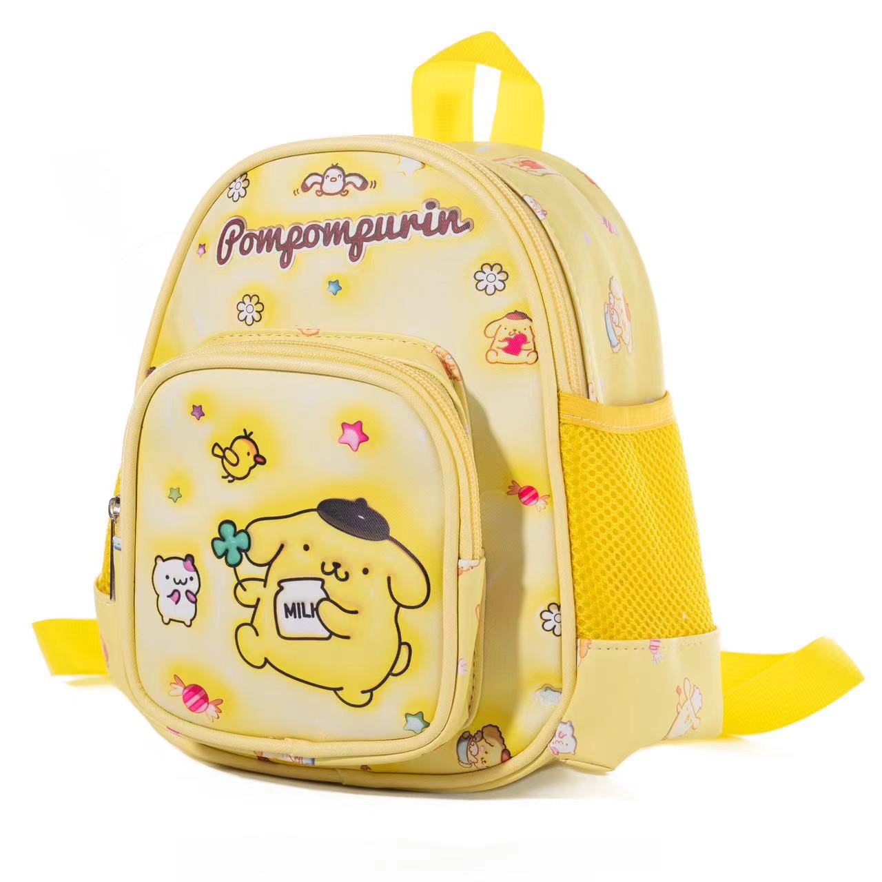 Children's Cartoon Leather Waterproof Clow Melody Big Kindergarten School Bags