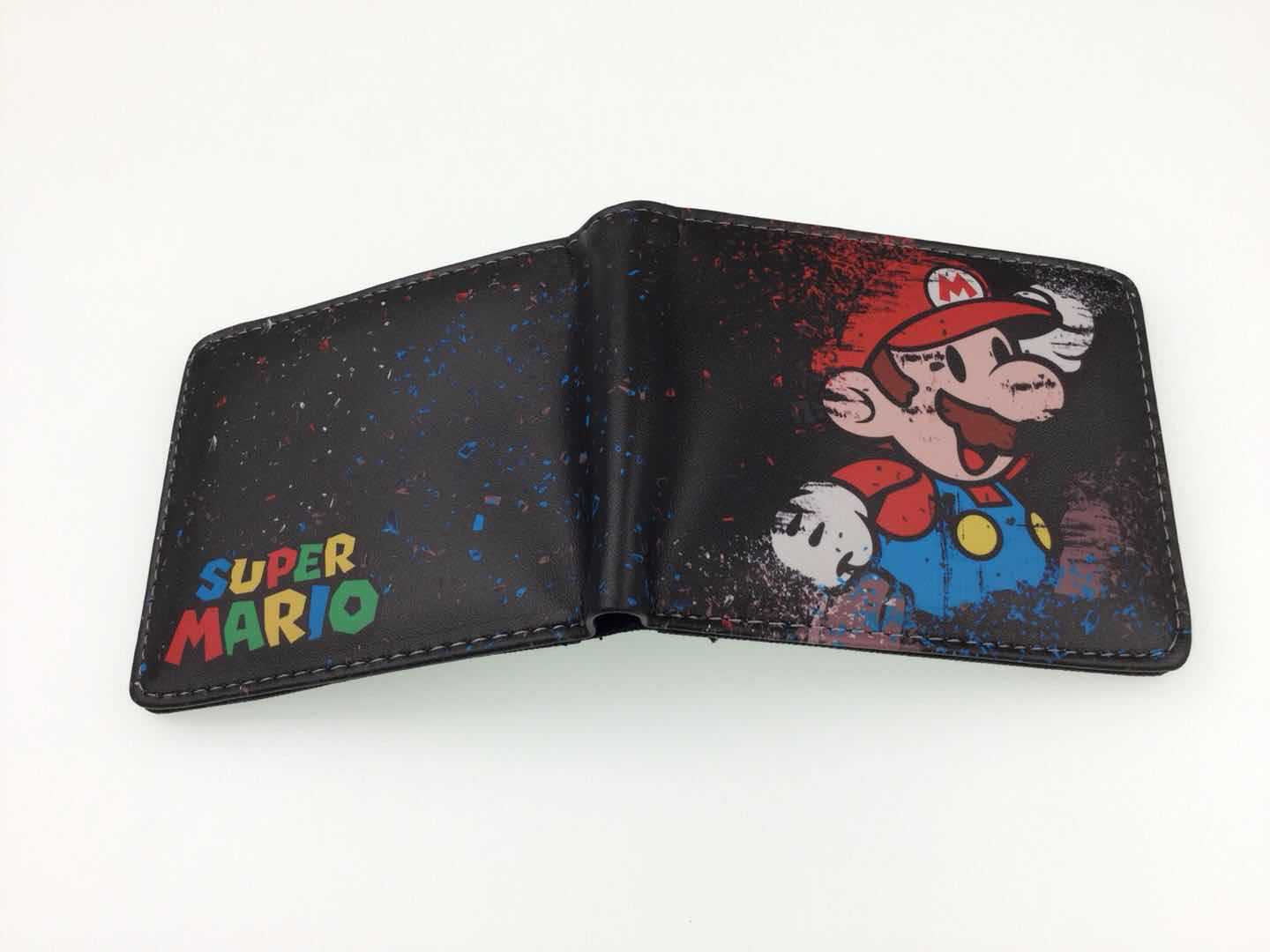 Super Mary Short Mario Unisex Leather Ladies Wallets