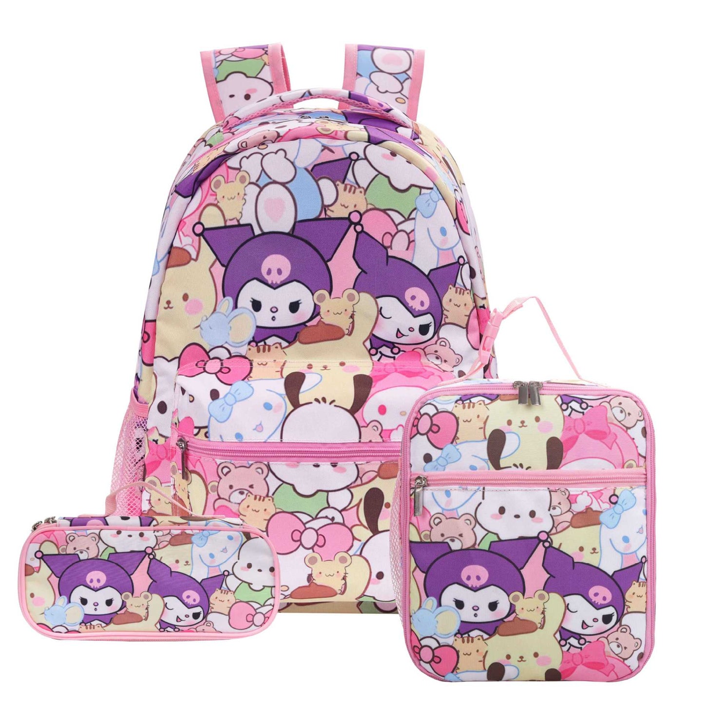 Elegant Fashion Cartoon Clow Anime Primary Backpacks