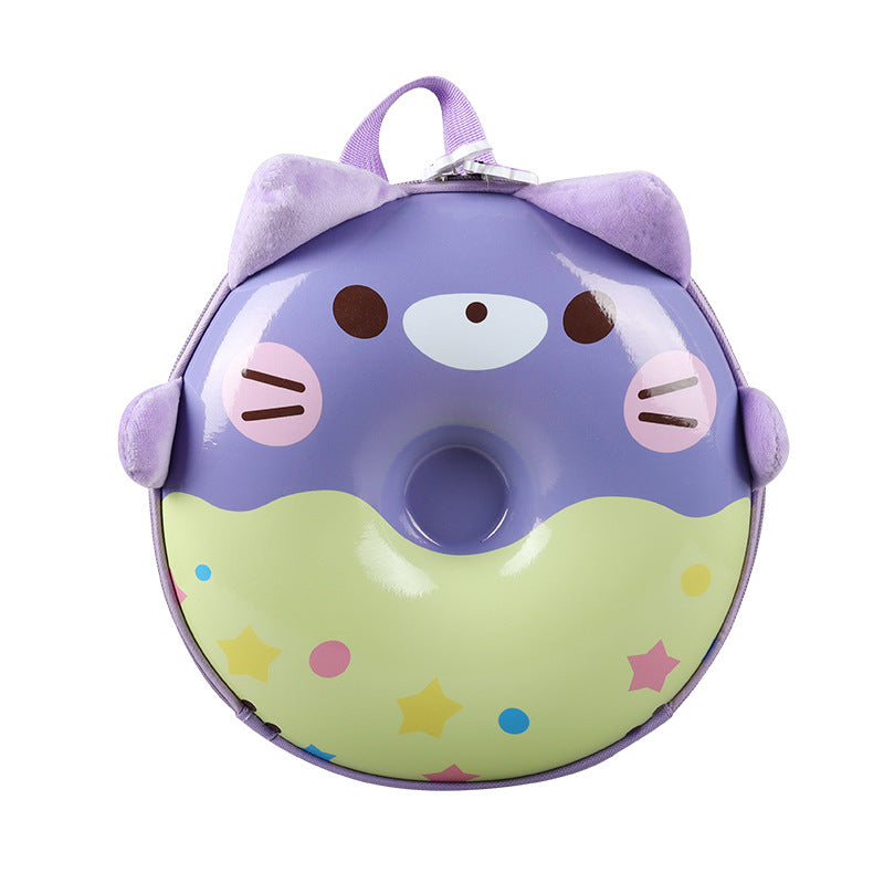 Children's Donut Egg Shell Personal Leisure Kindergarten School Bags