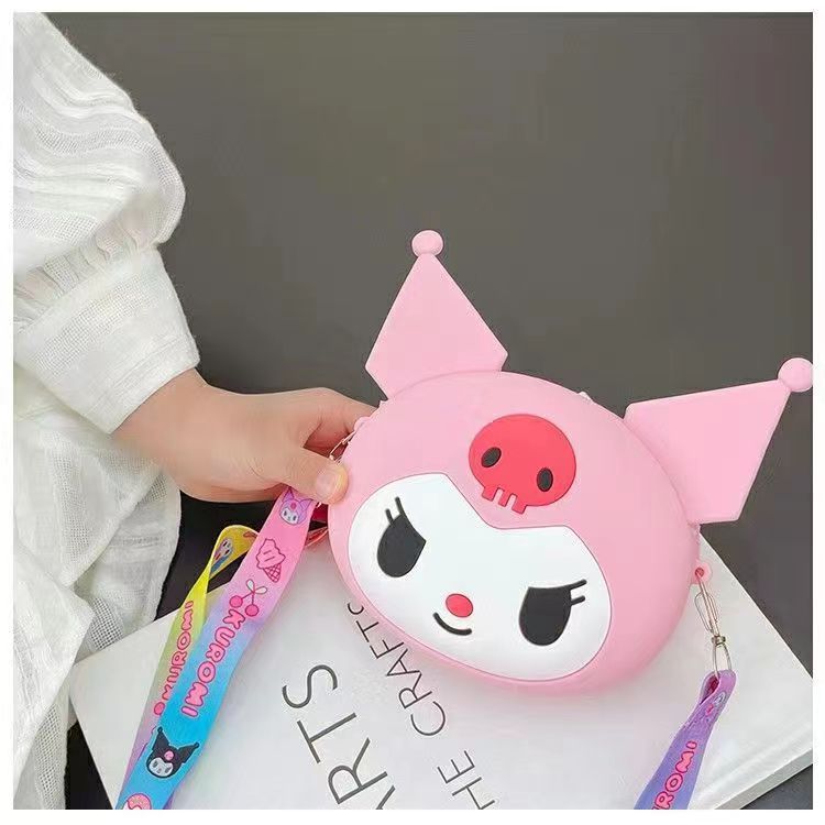 Porte-monnaie créatif en Silicone pour enfants, vêtements tendance, dessin animé