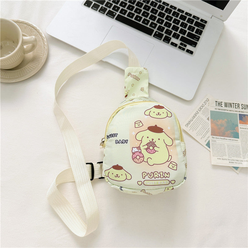 Cartoon Cute Fashion Pouch Trendy Canvas Children's Waist Packs