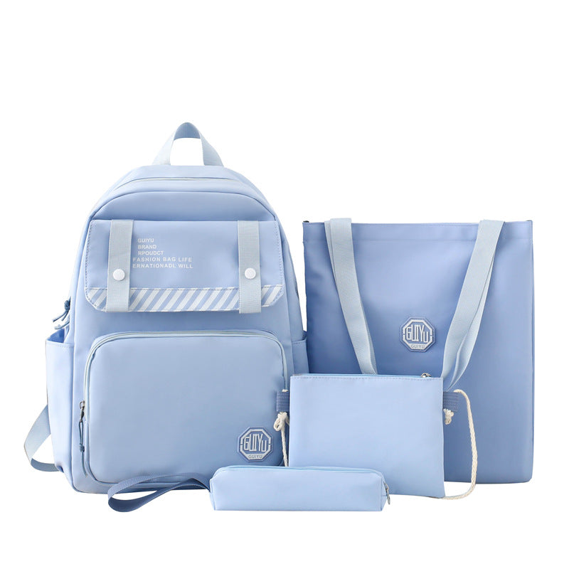 Women's Korean College Large Capacity Lightweight Primary Elementary School Students' Schoolbags