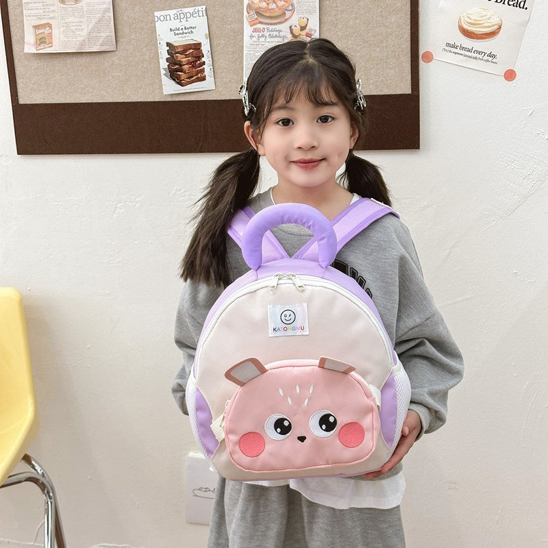 Children's Junior Cartoon Early Education Class Boys Kindergarten School Bags