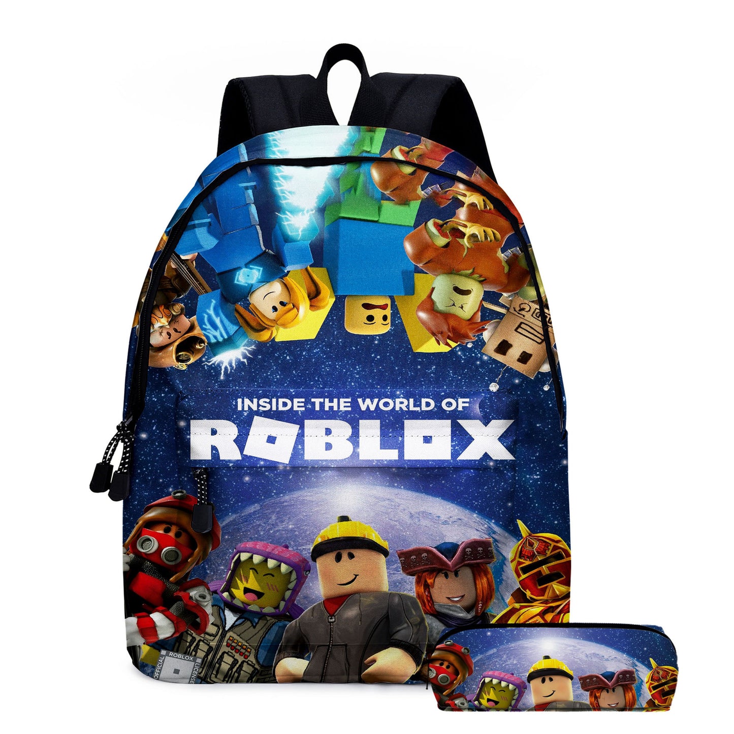 New Rob Two-piece Primary Anime Shoulders Elementary School Students' Schoolbags