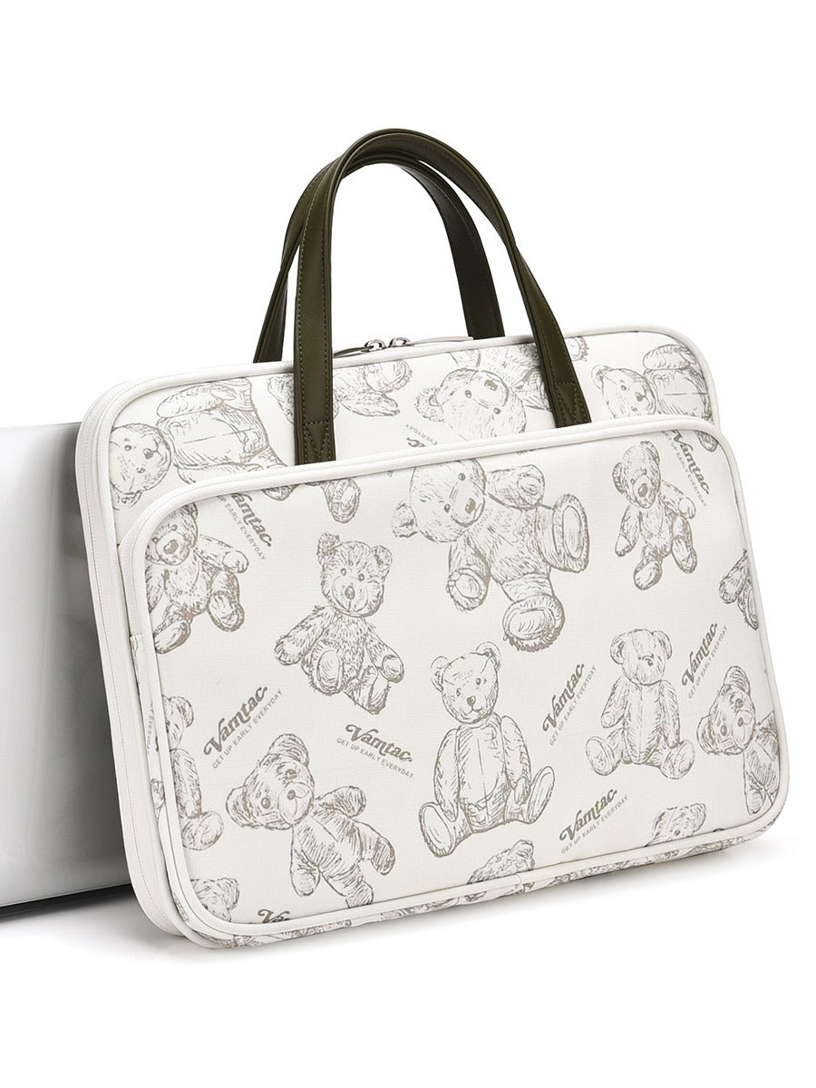 Bear Pattern For Good-looking Fresh Cute Laptop Bags