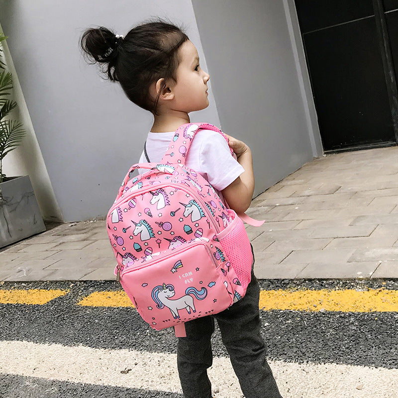 Children's Stylish Charming Cartoon Cute Unicorn Elementary School Students' Schoolbags