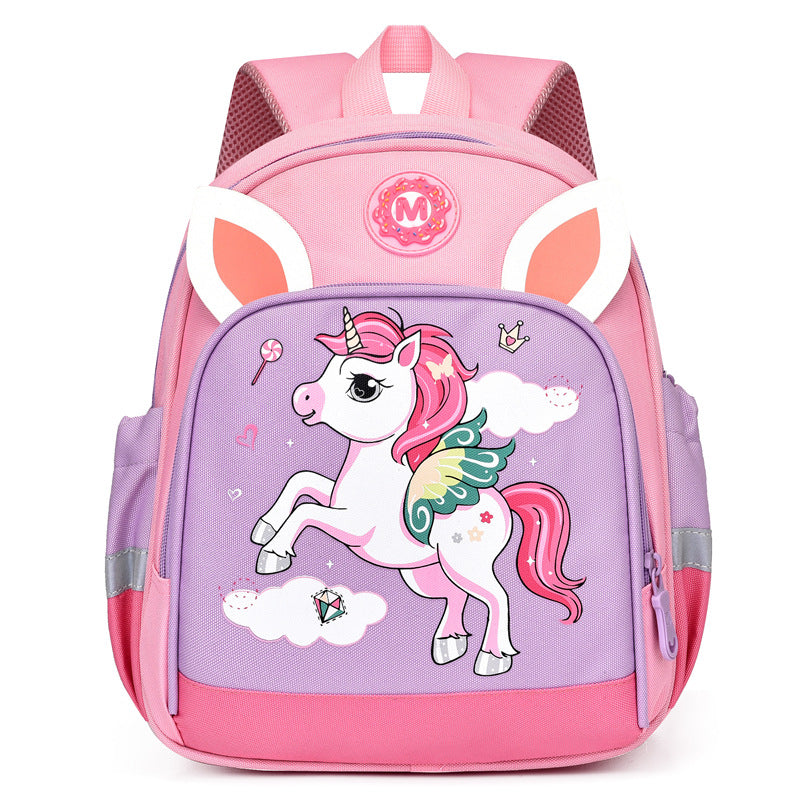 Children's Cool Boys Cute Cartoon Trendy Kindergarten School Bags