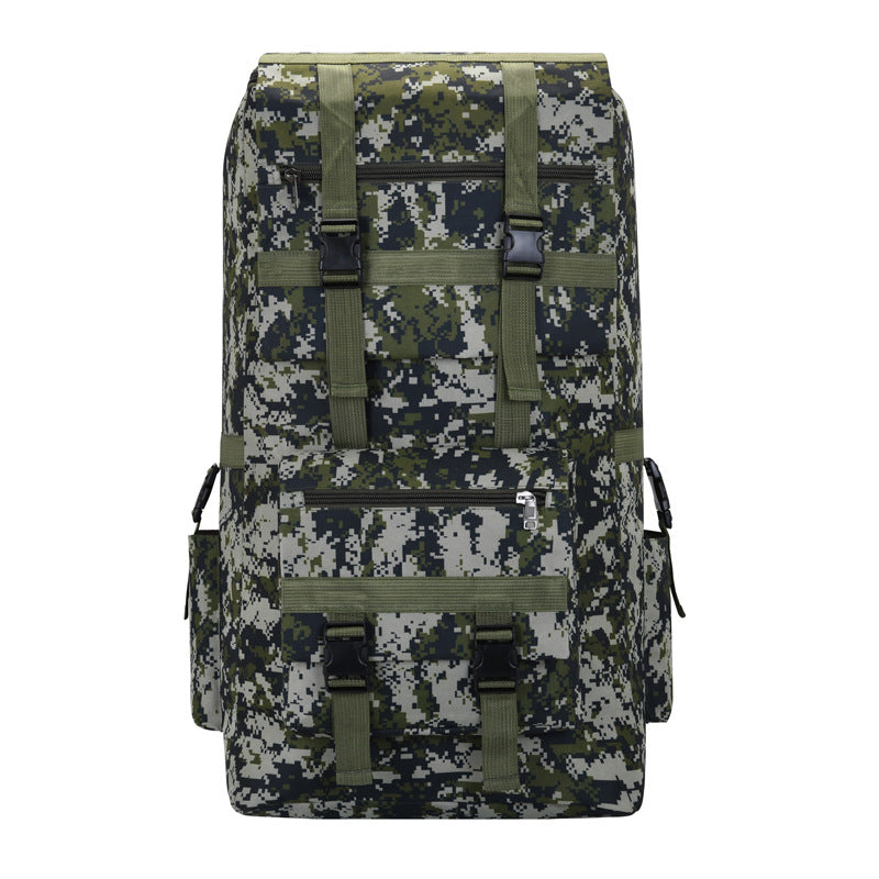 Sacs à dos de sport camouflage Shiralee pour fans militaires de grande capacité pour hommes