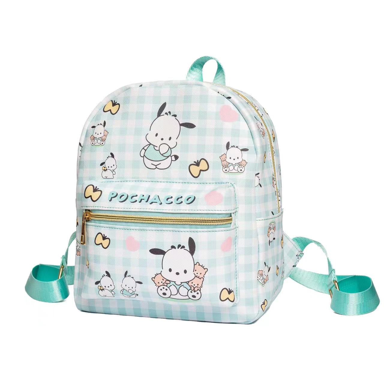 Children's Cute Melody Clow Dogskin Leather Small Children's Backpacks