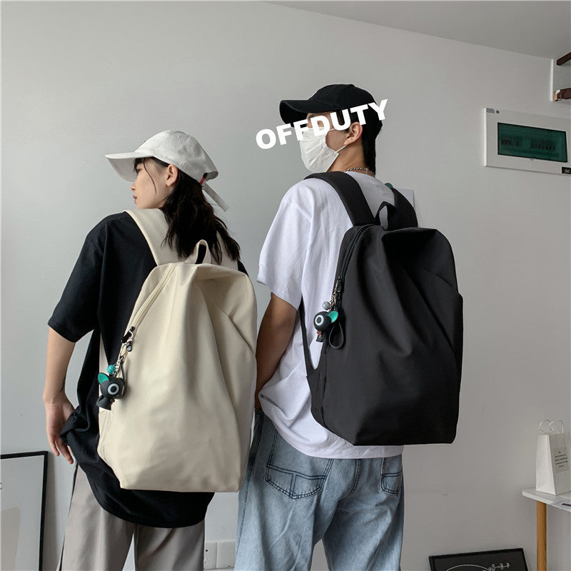 Men's Simple Korean Style Fashion Trend Early High Backpacks