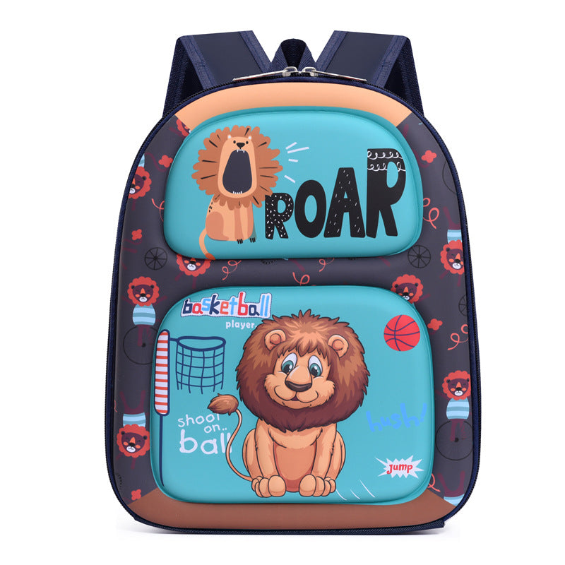 Children's Cartoon Animation Boys Eggshell Leisure Children's Backpacks