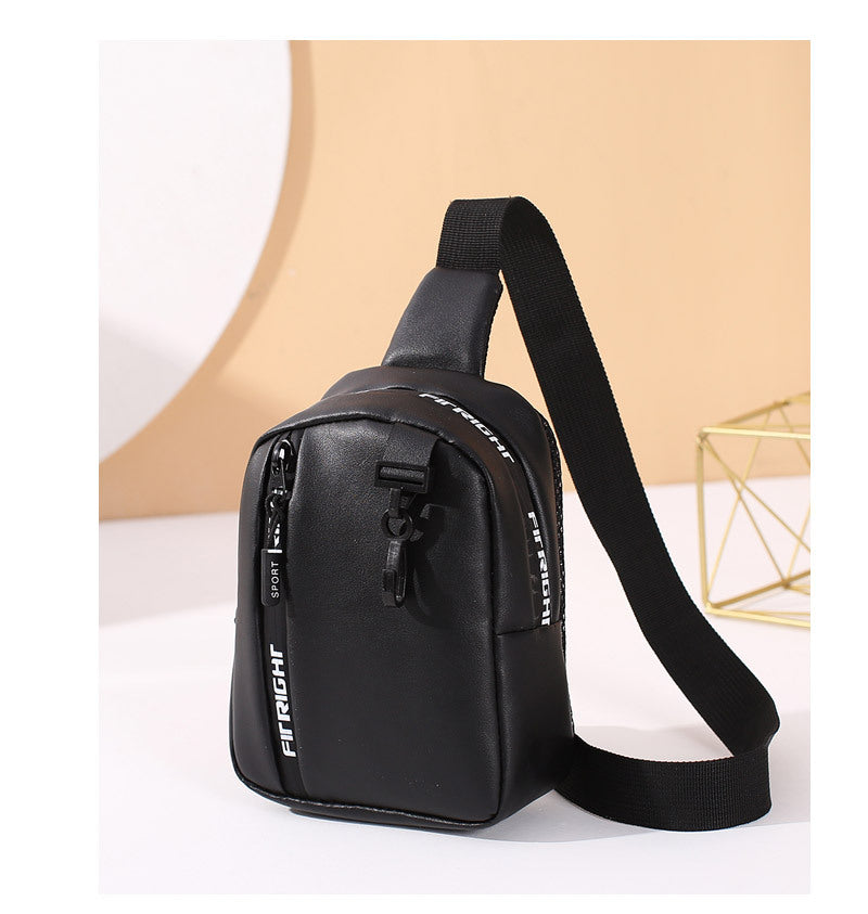 Women's Texture Simple Fashion Color Contrast Wide Waist Packs