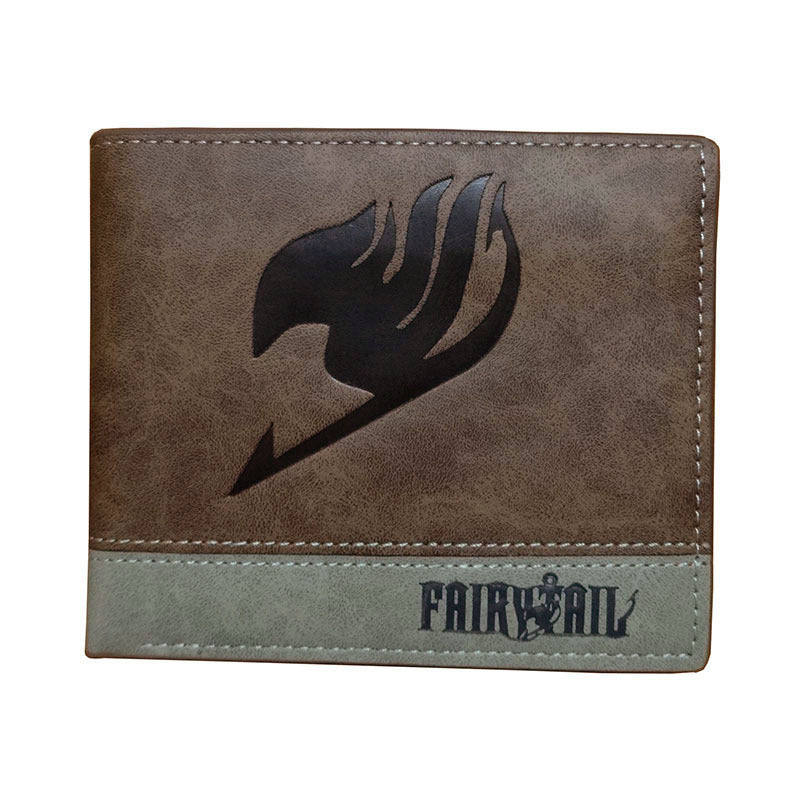 One Piece Watch Pioneer Fairy Tail Milled Leather Color Ladies Wallets