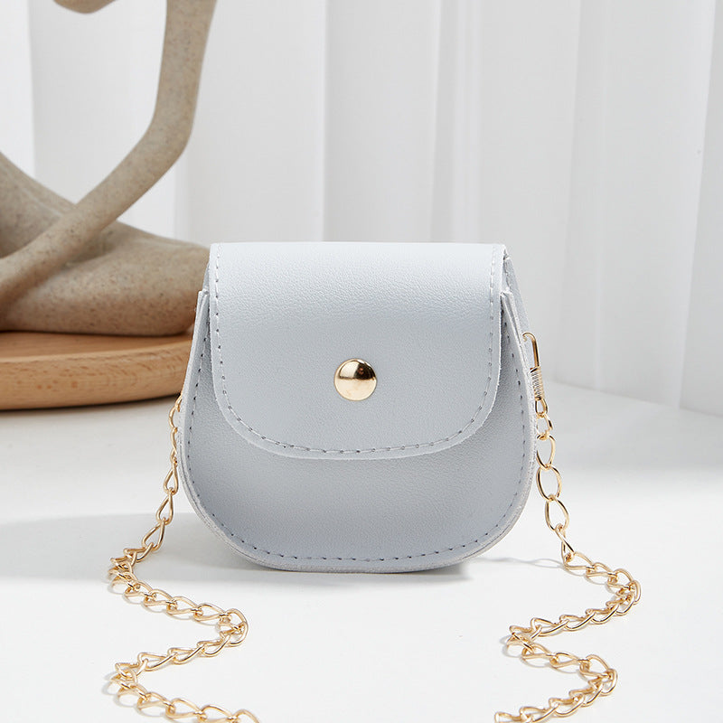 Women's Korean Style Mini Decorative Simple Fashion One Key Bags