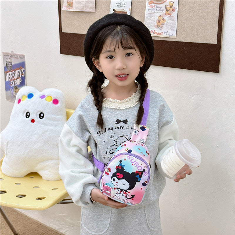 Children's Cartoon Cute Boys Change Snack Nylon Children's Waist Packs