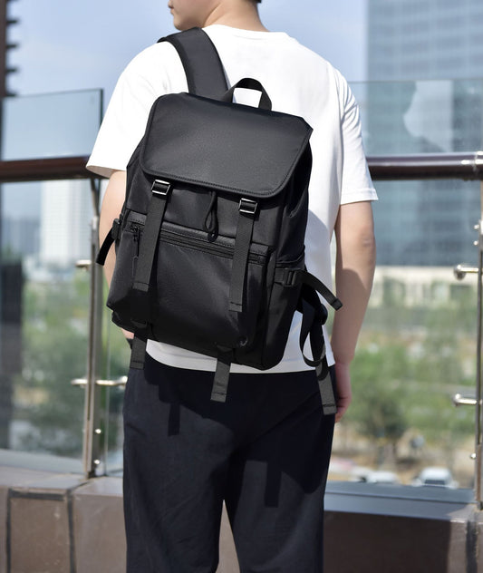 Men's Trendy Nylon Boys College Leisure Large Sports Backpacks