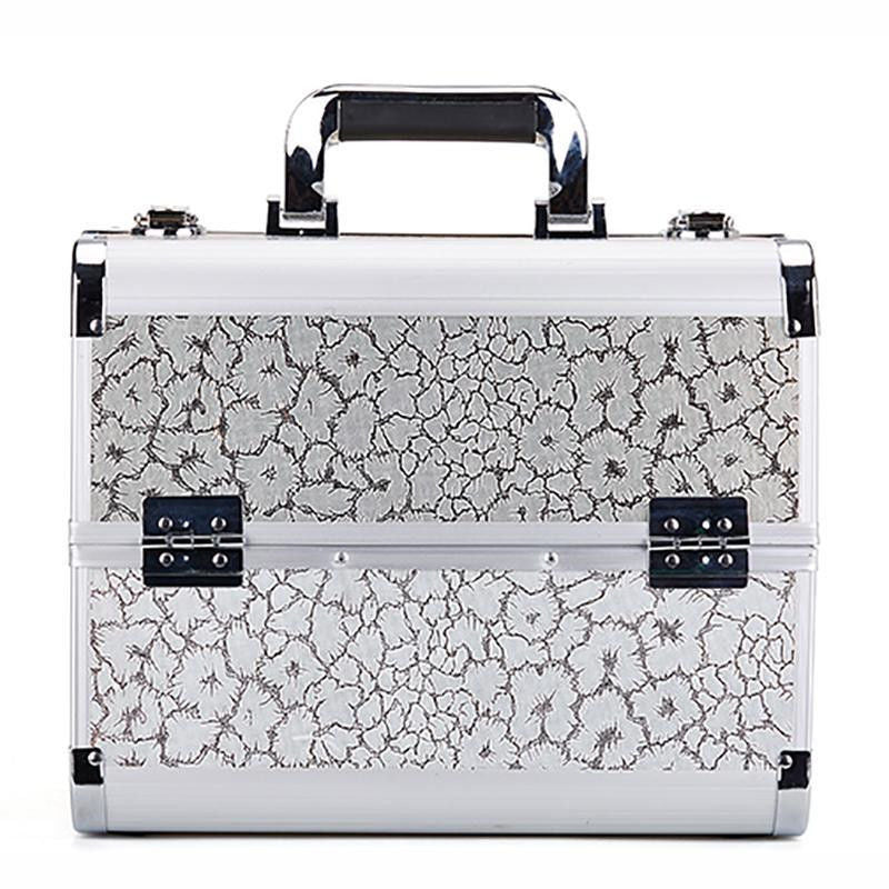 Capacity Eyelash Half Tattoo Toolbox Makeup Cosmetic Bags