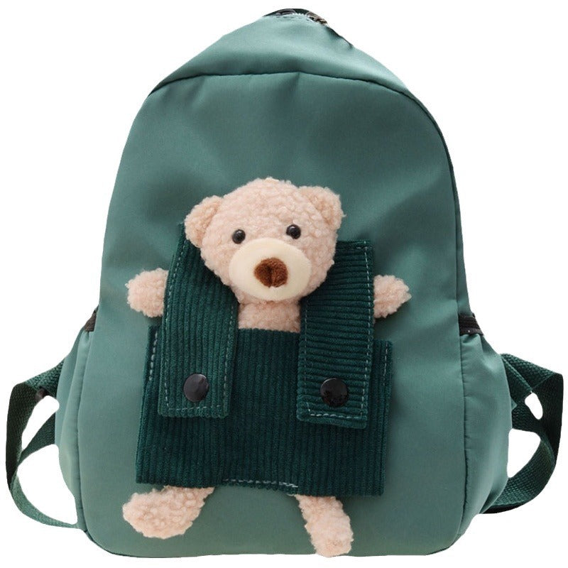 Children's Cute Bear Doll Year-old Burden Reduction Children's Backpacks