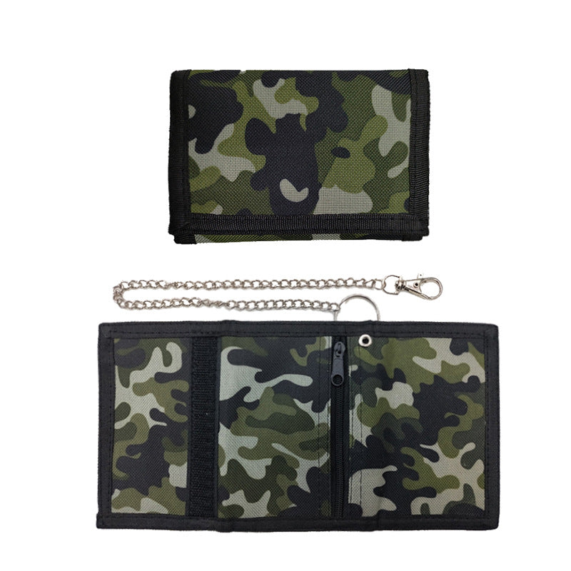 Men's Folding Waterproof Chain Storage Seal Men's Wallets