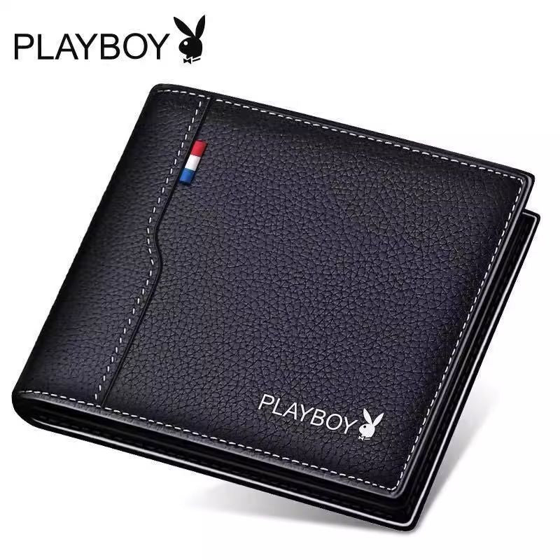 Men's Playboy Short Driving License Korean Style Men's Wallets