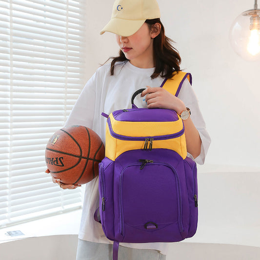 Women's & Men's & Training Ball Large Capacity American Sports Backpacks