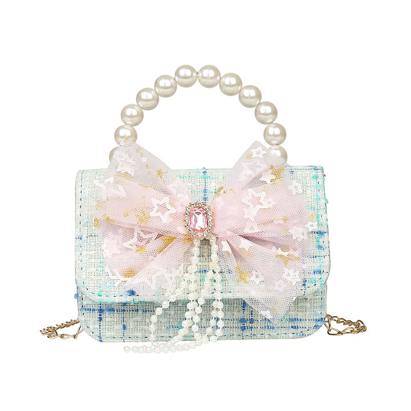 Porte-monnaie pour enfants, princesse à la mode, Style classique, nœud mignon