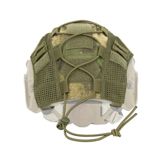 Housse de Camouflage en tissu pour casque, sacs d'extérieur à corde serrée