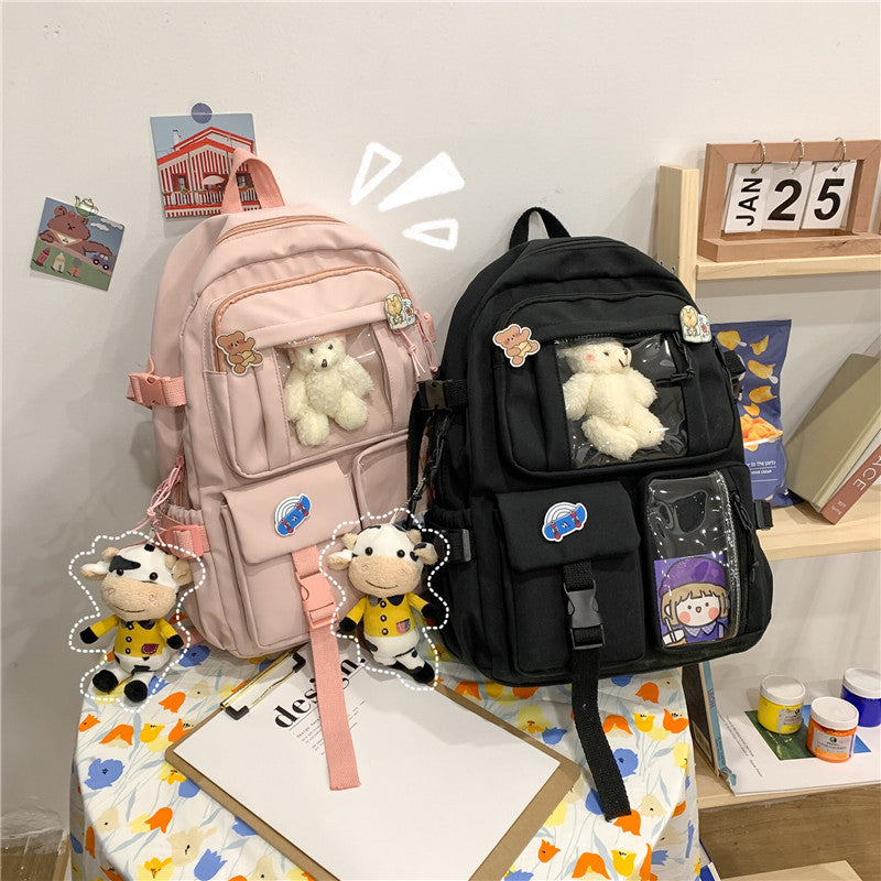 Female Korean Style Junior Fashion Cute Backpacks