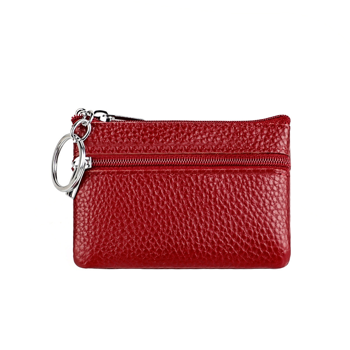 Charming Small Genuine Leather Gift Short Coin Purses