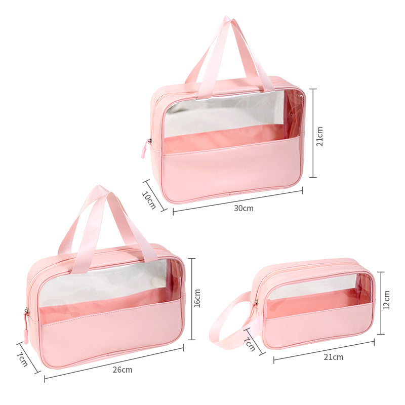 Transparent Toiletry Beach Waterproof Storage Good-looking Affordable Cosmetic Bags