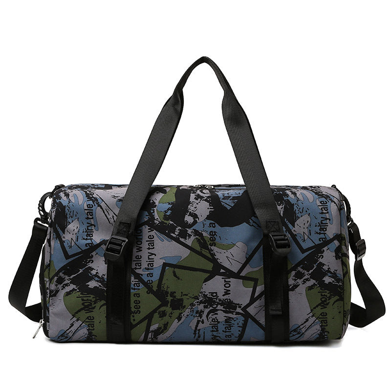 Women's & Men's & Yoga Mat Dry Wet Separation Spring Travel Bags