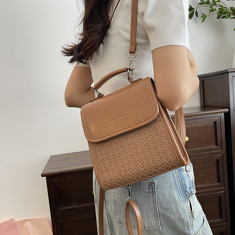 Women's Popular Niche Vintage Simple Commute Backpacks