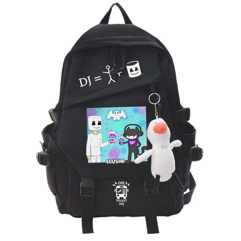 Men's Alan Walker Cotton Candy Large Capacity Backpacks